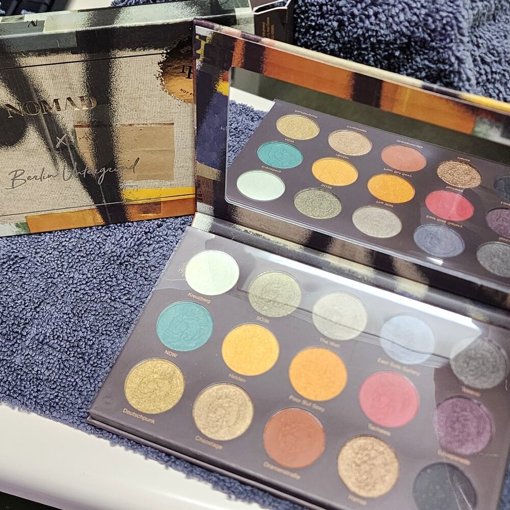 NOMAD Berlin Underground Eye Shadow Palette